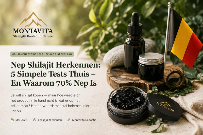 Nep Shilajit Herkennen: 5 Simpele  Tests Thuis (En Waarom 70% Nep Is)