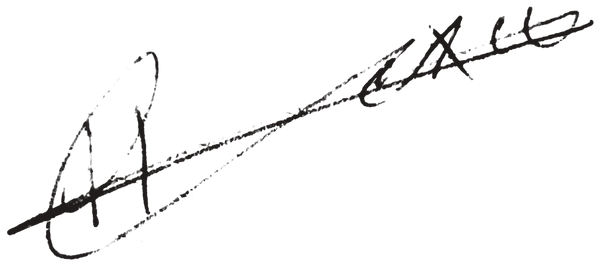Signature of Hamza