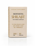 Pure Himalayan Shilajit Capsules — 300mg | 71.79% Fulvic Acid | 30 Capsules