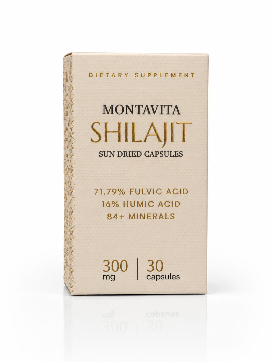 Pure Himalayan Shilajit Capsules — 300mg | 71.79% Fulvic Acid | 30 Capsules
