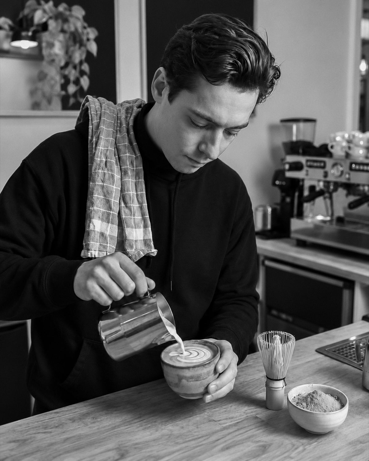 Eljakim Demarcke, café owner and Montavita partner