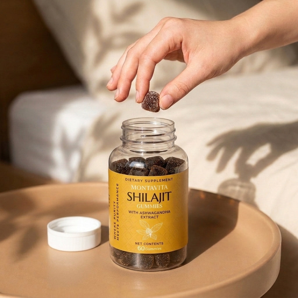 Gomas de Shilajit do Himalaia Montavita