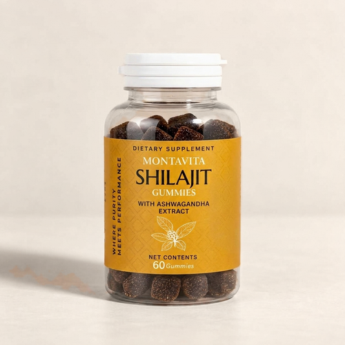 Montavita Himalayan Shilajit Gummies bottle