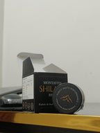 Real Montavita Shilajit resin jar and packaging